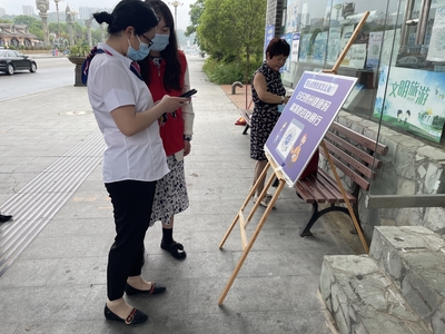 文明旅游我先行 志愿服务进景区